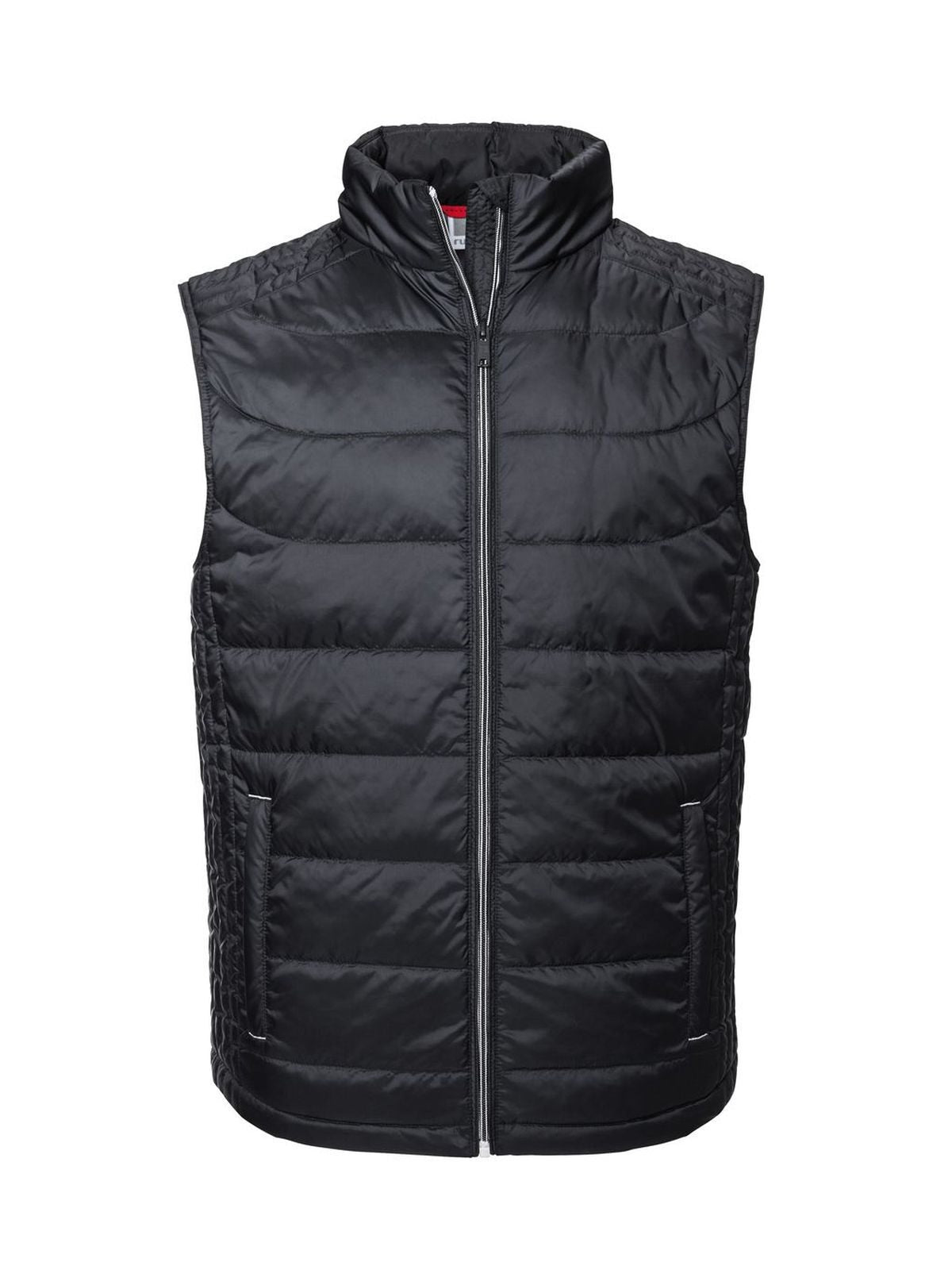 Nano Bodywarmer Herren Jacke – Russell – Farbe Schwarz – individuell veredelbar