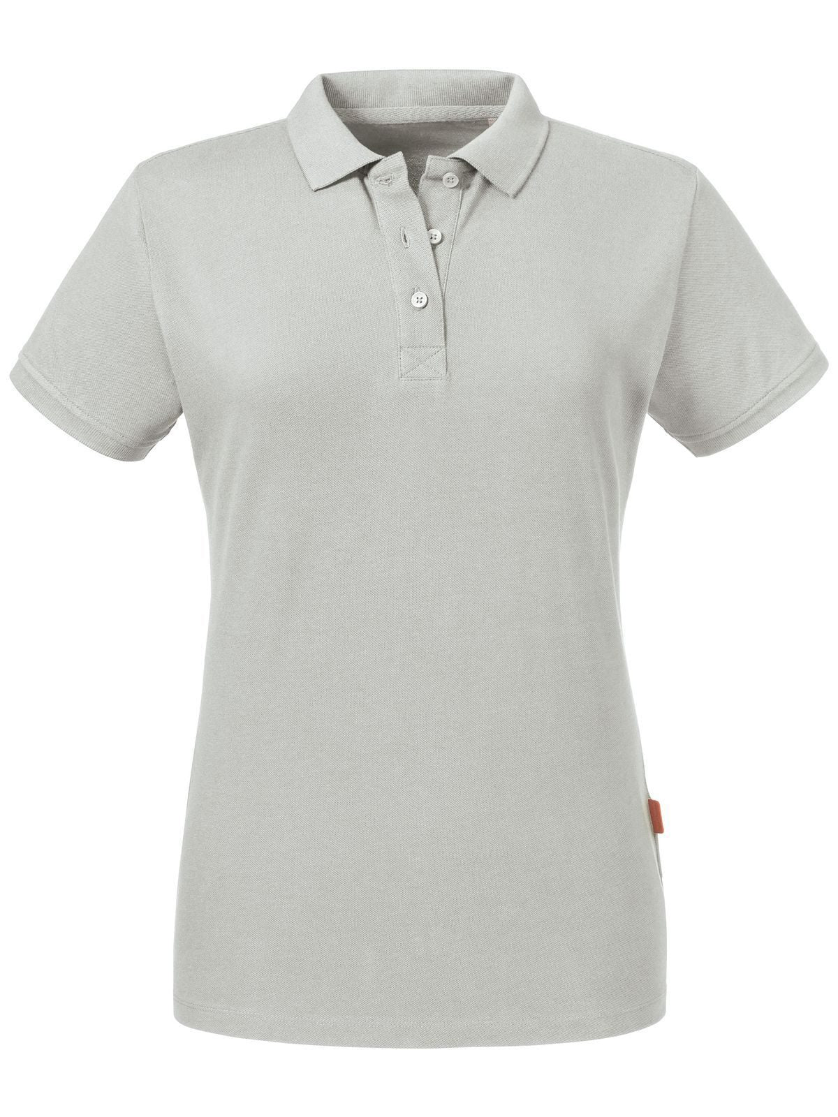 Ladies' Pure Organic Polo Damen Poloshirt – Russell – Farbe Stein – individuell veredelbar