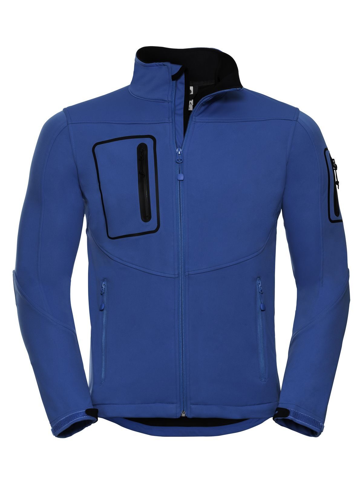 Sportshell 5000 Jacket Herren Softshell – Russell – Farbe azure blue – individuell veredelbar