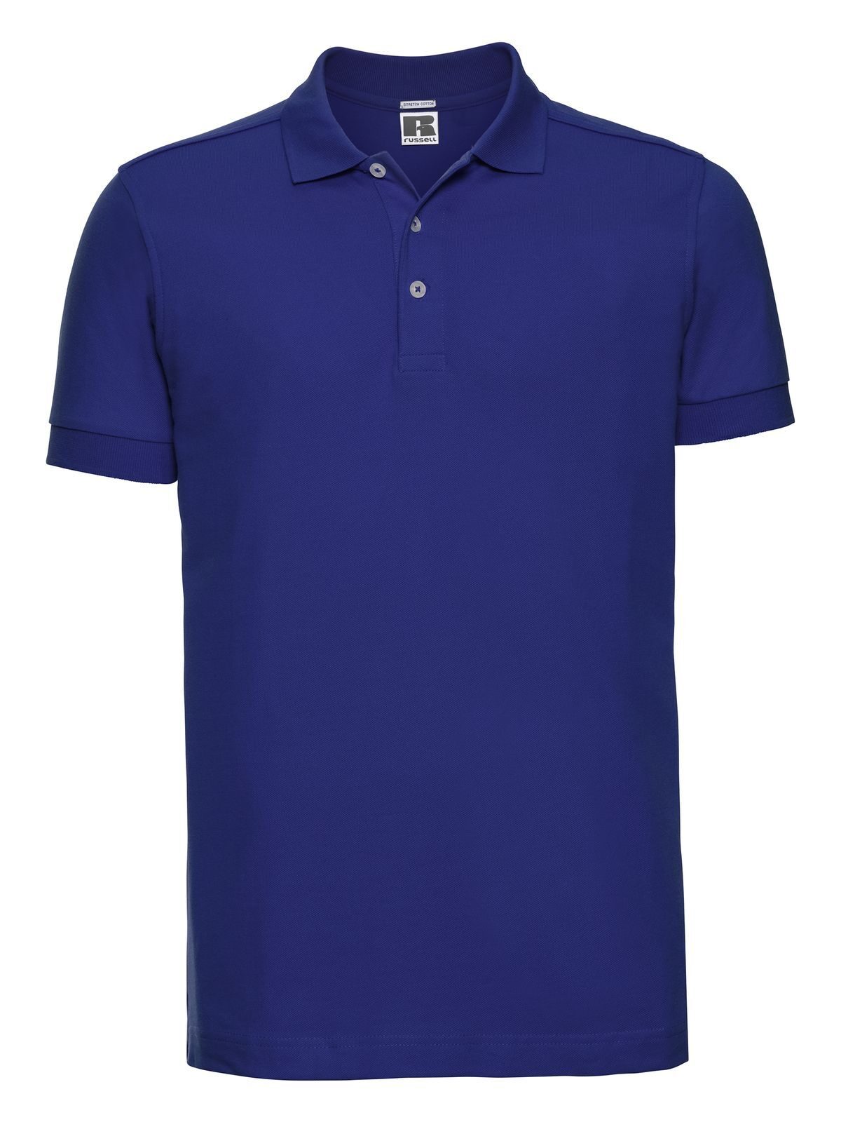 Stretch Polo Herren Poloshirt – Russell – Farbe bright royal – individuell veredelbar