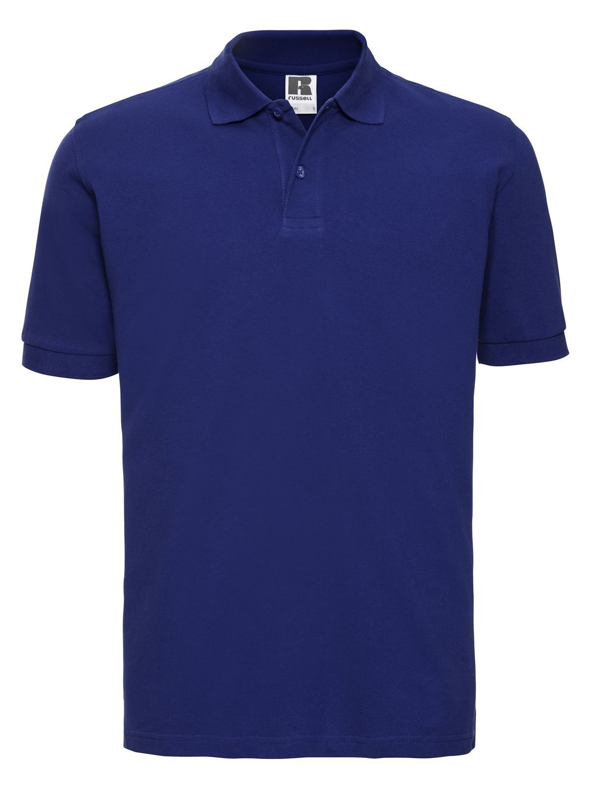 Classic Cotton Polo Herren Poloshirt – Russell – Farbe bright royal – individuell veredelbar