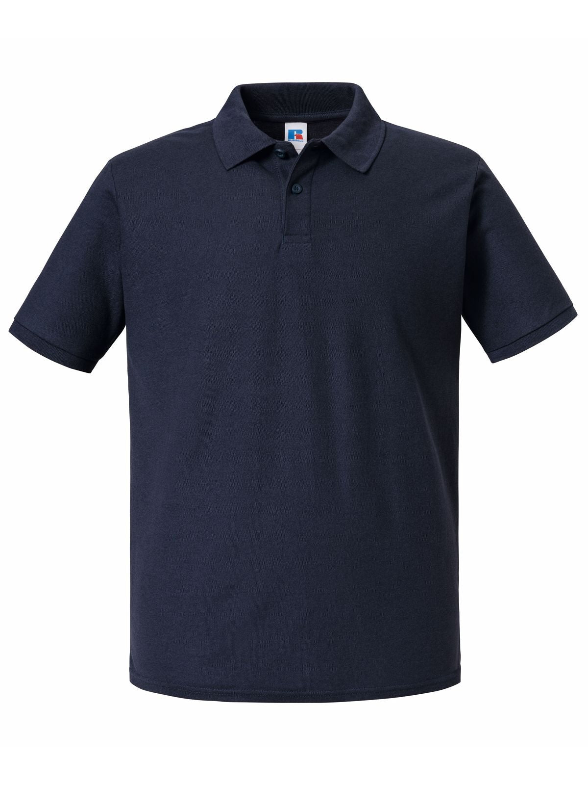 Authentic Eco Polo Poloshirt – Russell – Farbe french navy – individuell veredelbar
