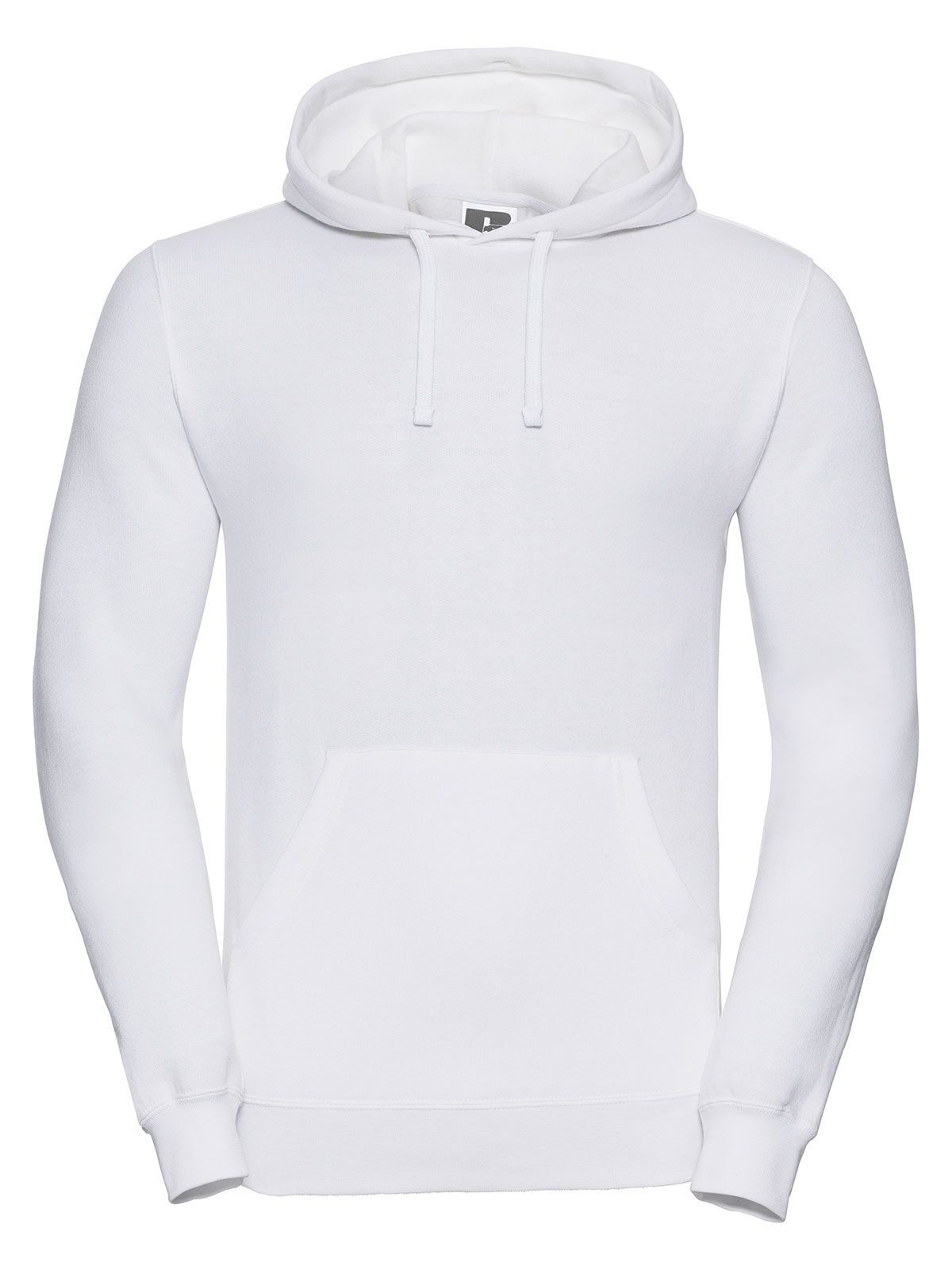 Adults' Hooded Sweatshirt Herren Sweatshirt / Hoodie – Russell – Farbe Weiß – individuell veredelbar