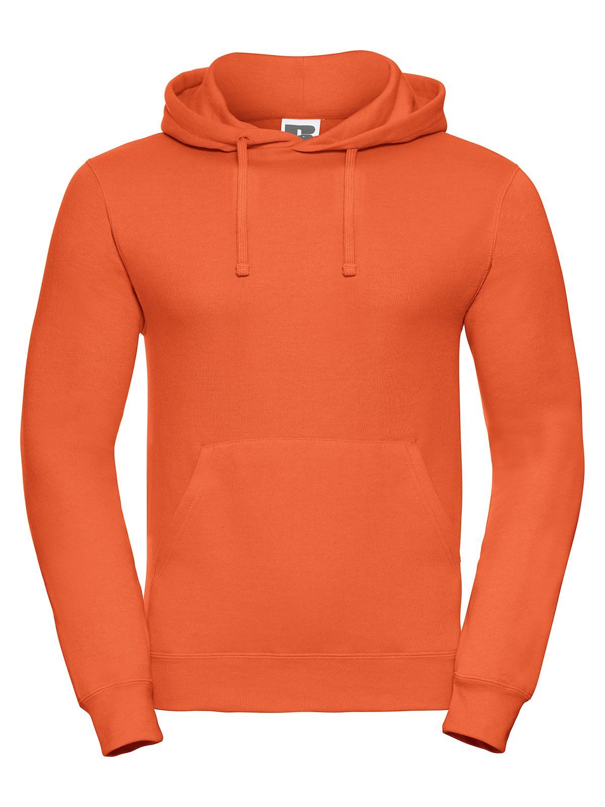 Adults' Hooded Sweatshirt Herren Sweatshirt / Hoodie – Russell – Farbe Orange – individuell veredelbar