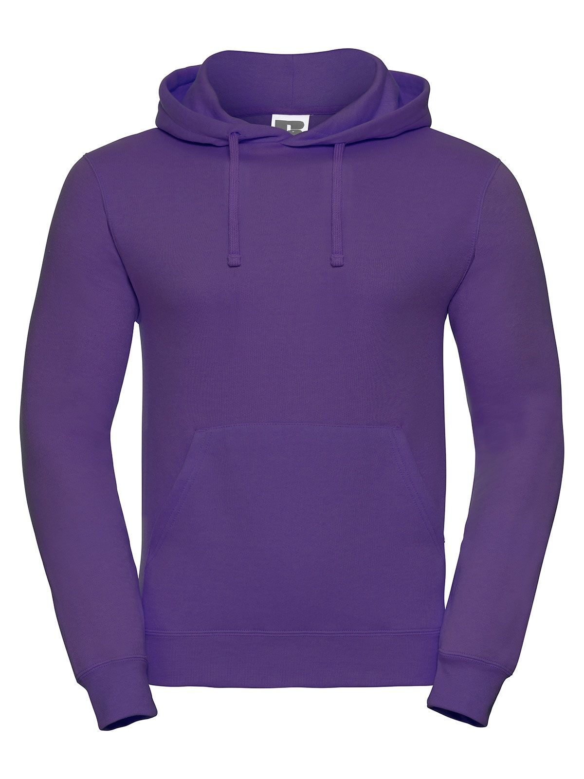 Adults' Hooded Sweatshirt Herren Sweatshirt / Hoodie – Russell – Farbe Lila – individuell veredelbar