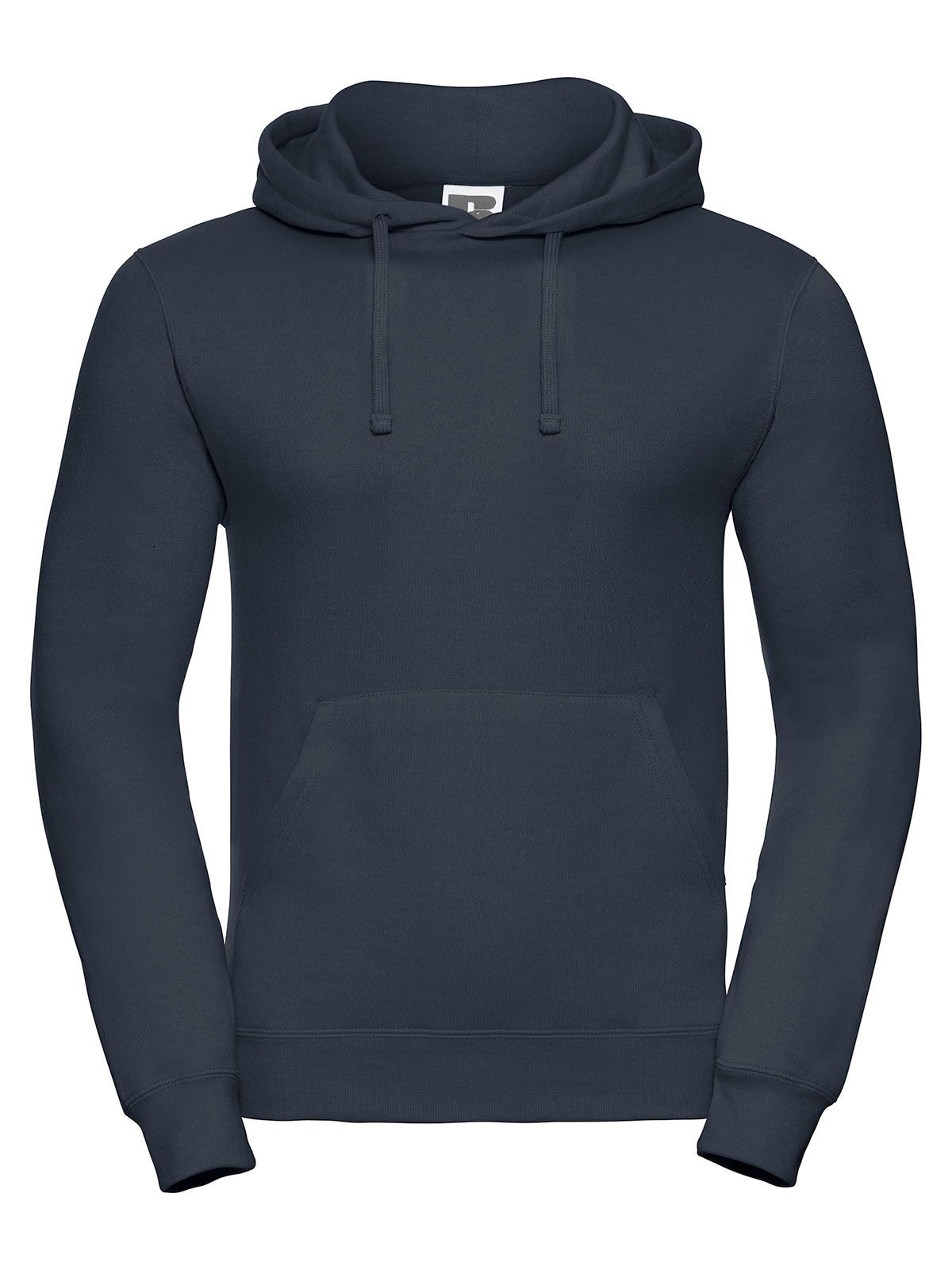 Adults' Hooded Sweatshirt Herren Sweatshirt / Hoodie – Russell – Farbe french navy – individuell veredelbar