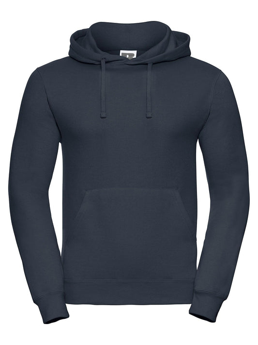 Adults' Hooded Sweatshirt Herren Sweatshirt / Hoodie – Russell – Farbe french navy – individuell veredelbar