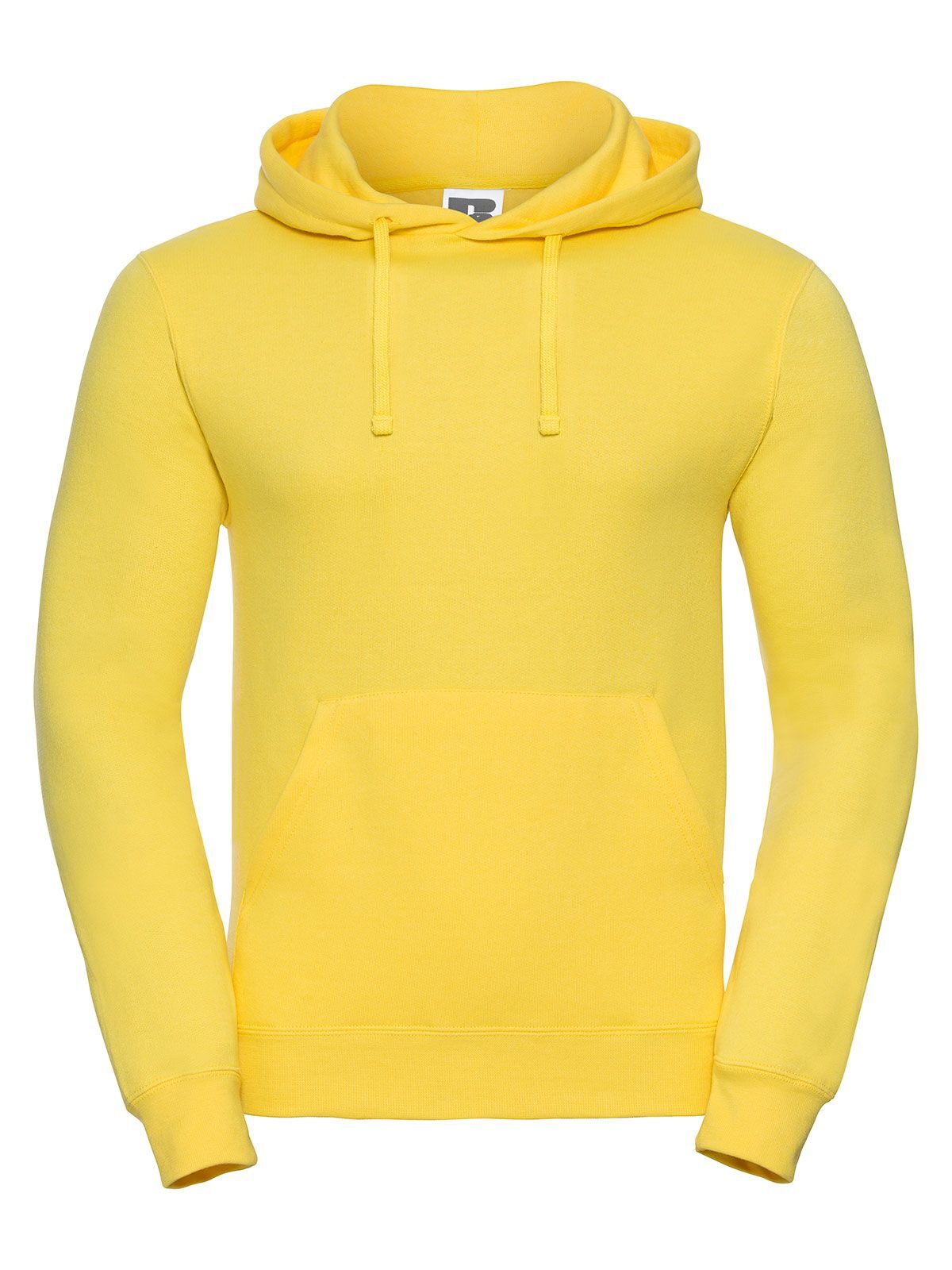 Adults' Hooded Sweatshirt Herren Sweatshirt / Hoodie – Russell – Farbe Gelb – individuell veredelbar
