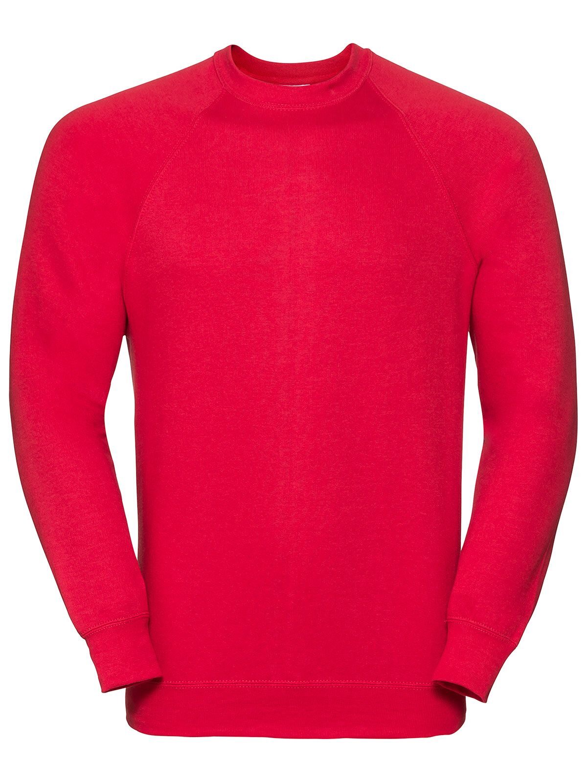 Adults' Classic Sweatshirt Herren Sweatshirt / Hoodie – Russell – Farbe classic red – individuell veredelbar