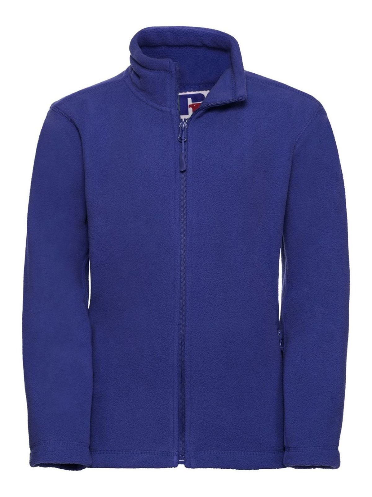 Full Zip Outdoor Fleece Kinder – Russell – Farbe bright royal – individuell veredelbar
