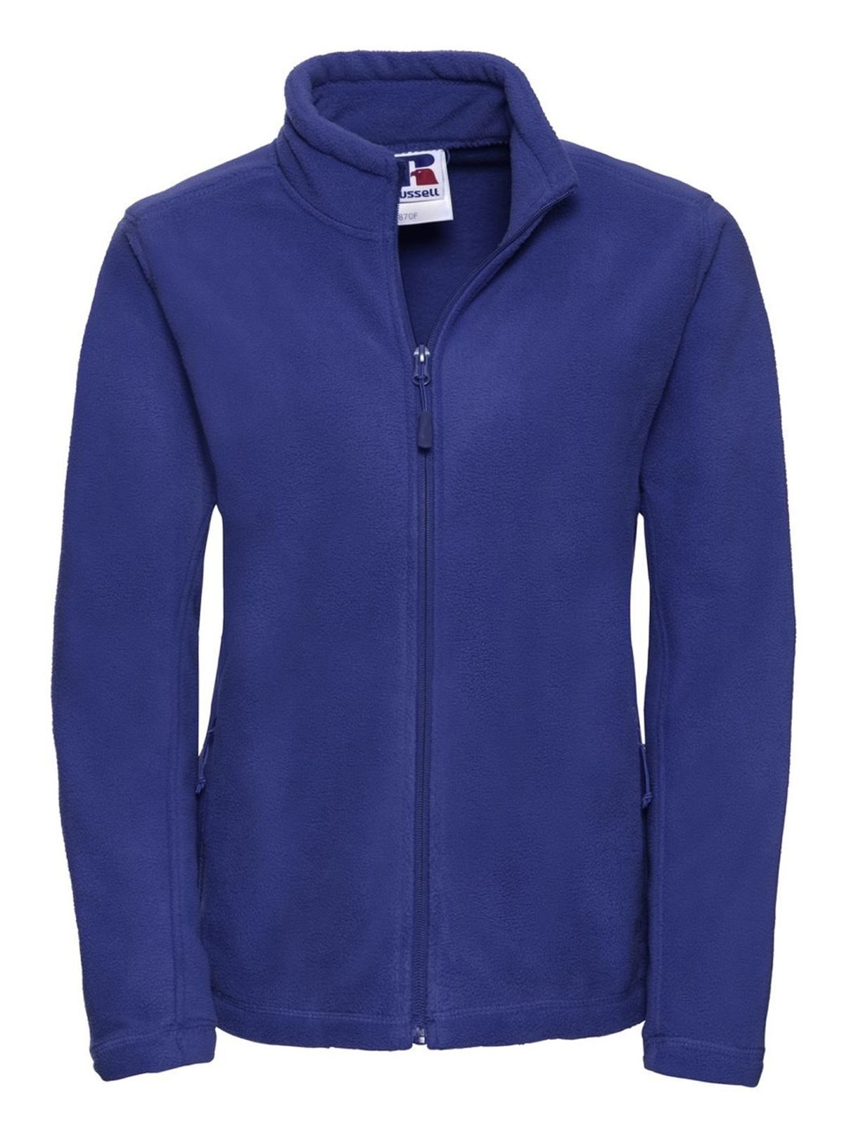 Ladies' Full Zip Outdoor Fleece Damen – Russell – Farbe bright royal – individuell veredelbar