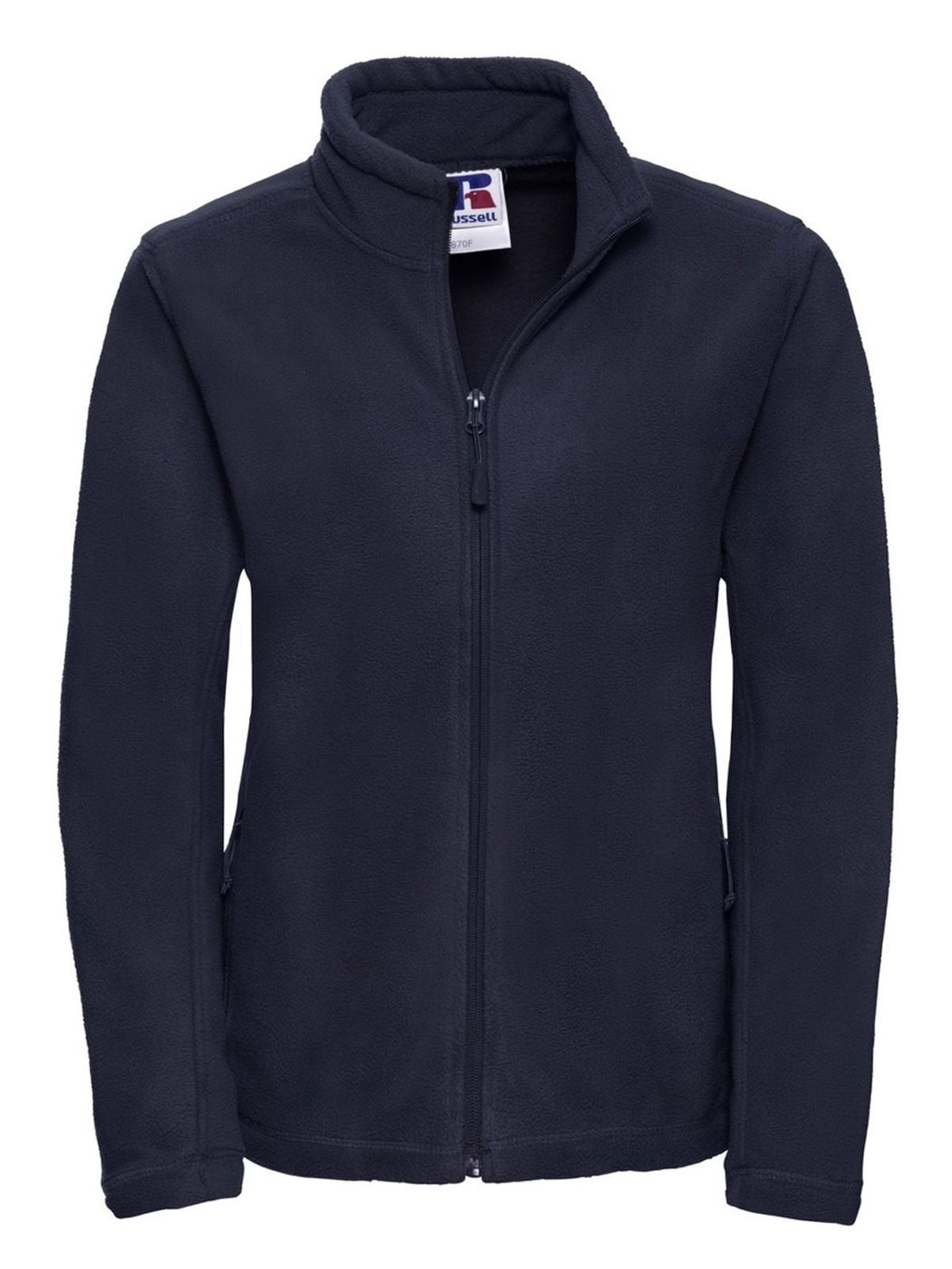 Ladies' Full Zip Outdoor Fleece Damen – Russell – Farbe french navy – individuell veredelbar