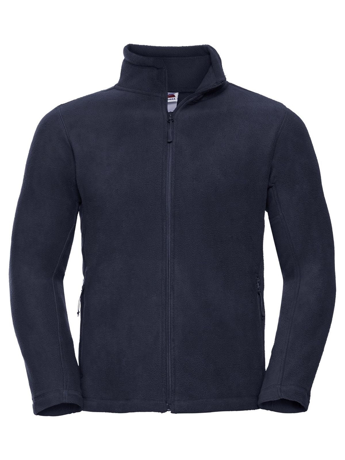 Full Zip Outdoor Fleece Herren – Russell – Farbe french navy – individuell veredelbar