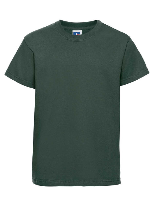 Classic Kinder T-Shirt – Russell – Farbe bottle green – individuell veredelbar