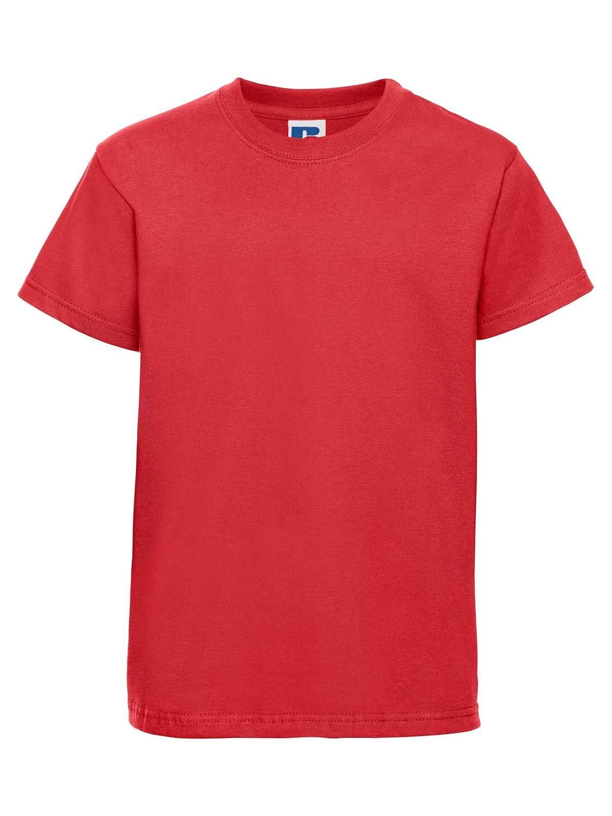 Classic Kinder T-Shirt – Russell – Farbe bright red – individuell veredelbar