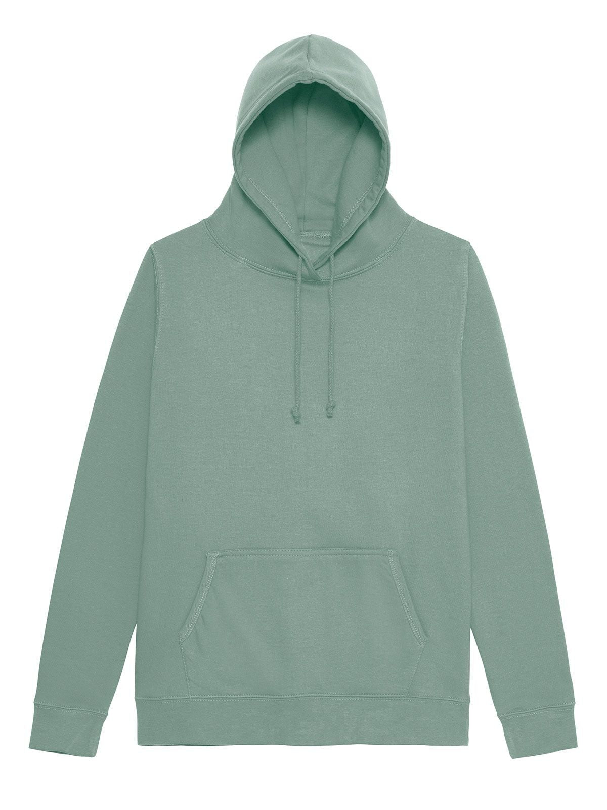 Girlie College Hoodie Damen Sweatshirt / Hoodie – Just Hoods by AWDis – Farbe dusty green – individuell veredelbar