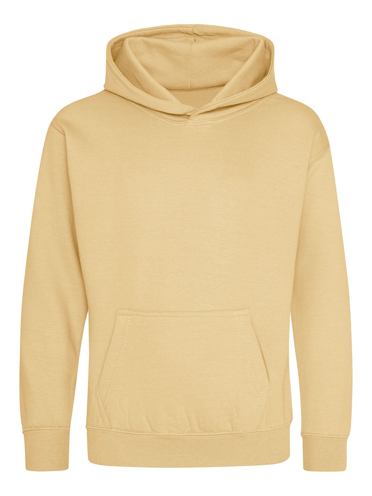 Hoodie Kinder Sweatshirt / Hoodie – Just Hoods by AWDis – Farbe desert sand – individuell veredelbar