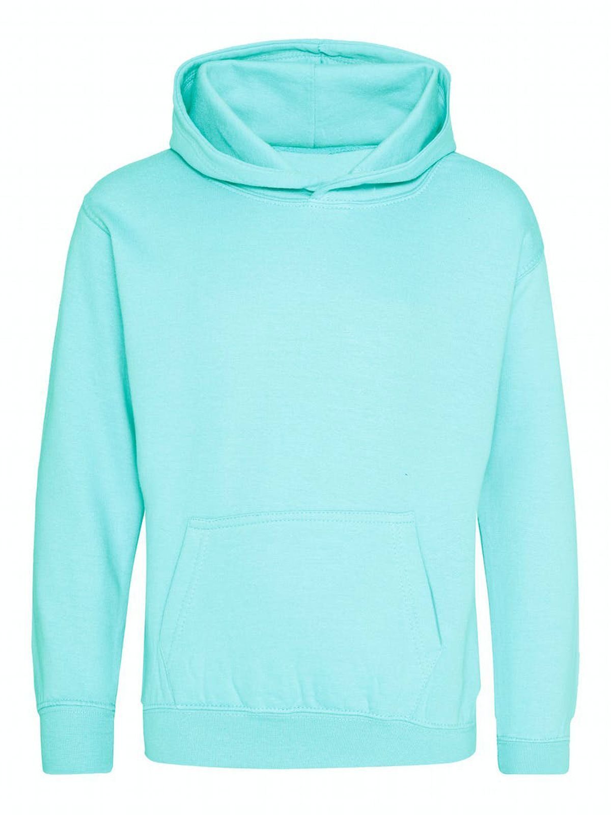 Hoodie Kinder Sweatshirt / Hoodie – Just Hoods by AWDis – Farbe peppermint – individuell veredelbar
