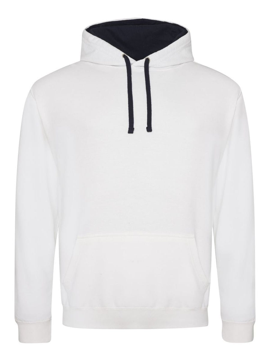 Varsity Hoodie Felpa con cappuccio da uomo – Just Hoods by AWDis