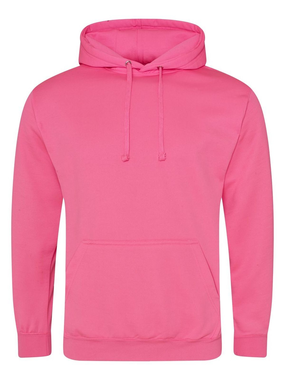 Electric Hoodie Herren Sweatshirt / Hoodie – Just Hoods by AWDis – Farbe electric pink – individuell veredelbar
