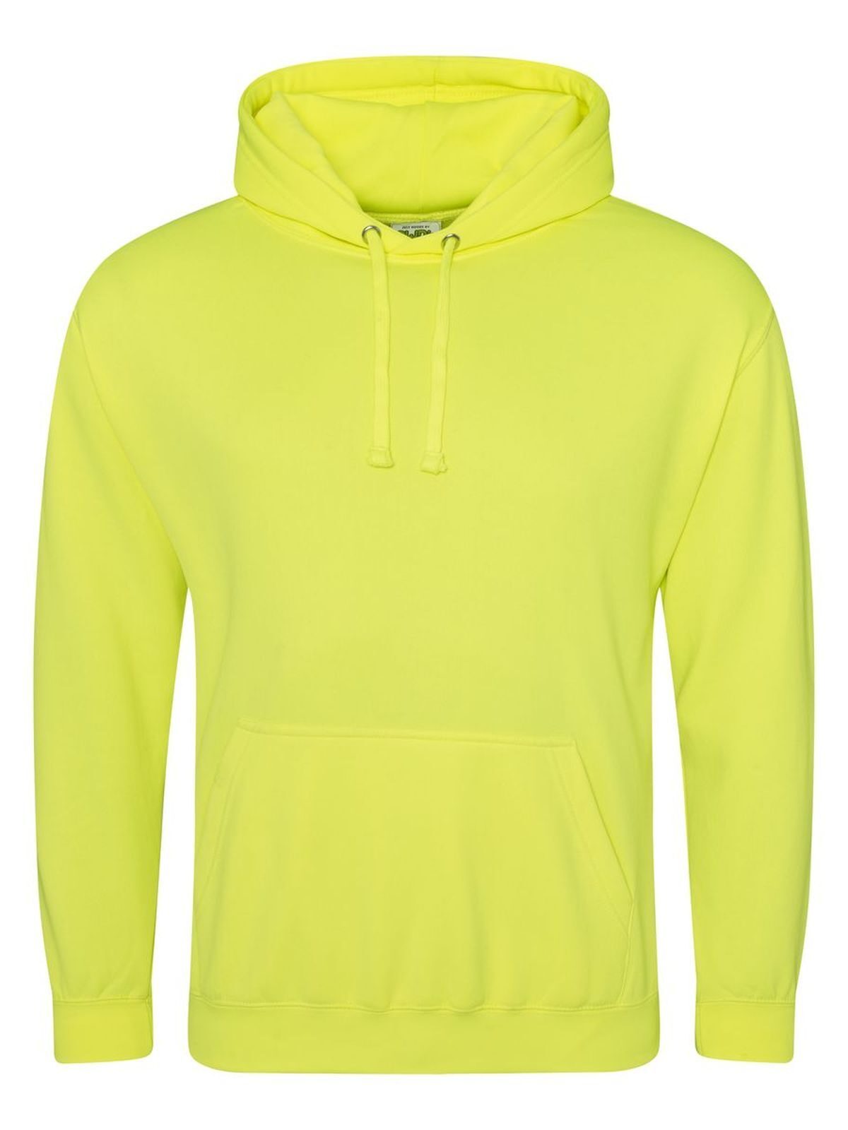 Electric Hoodie Herren Sweatshirt / Hoodie – Just Hoods by AWDis – Farbe electric yellow – individuell veredelbar