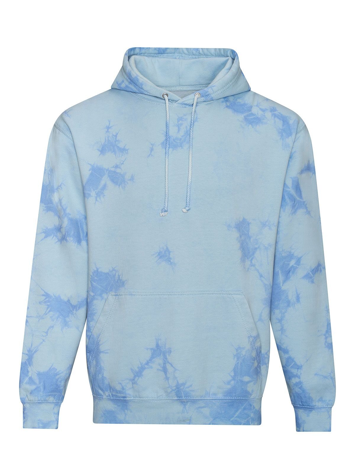 AWDis Tie-Dye Hoodie Herren Sweatshirt / Hoodie – Just Hoods by AWDis – Farbe blue cloud – individuell veredelbar