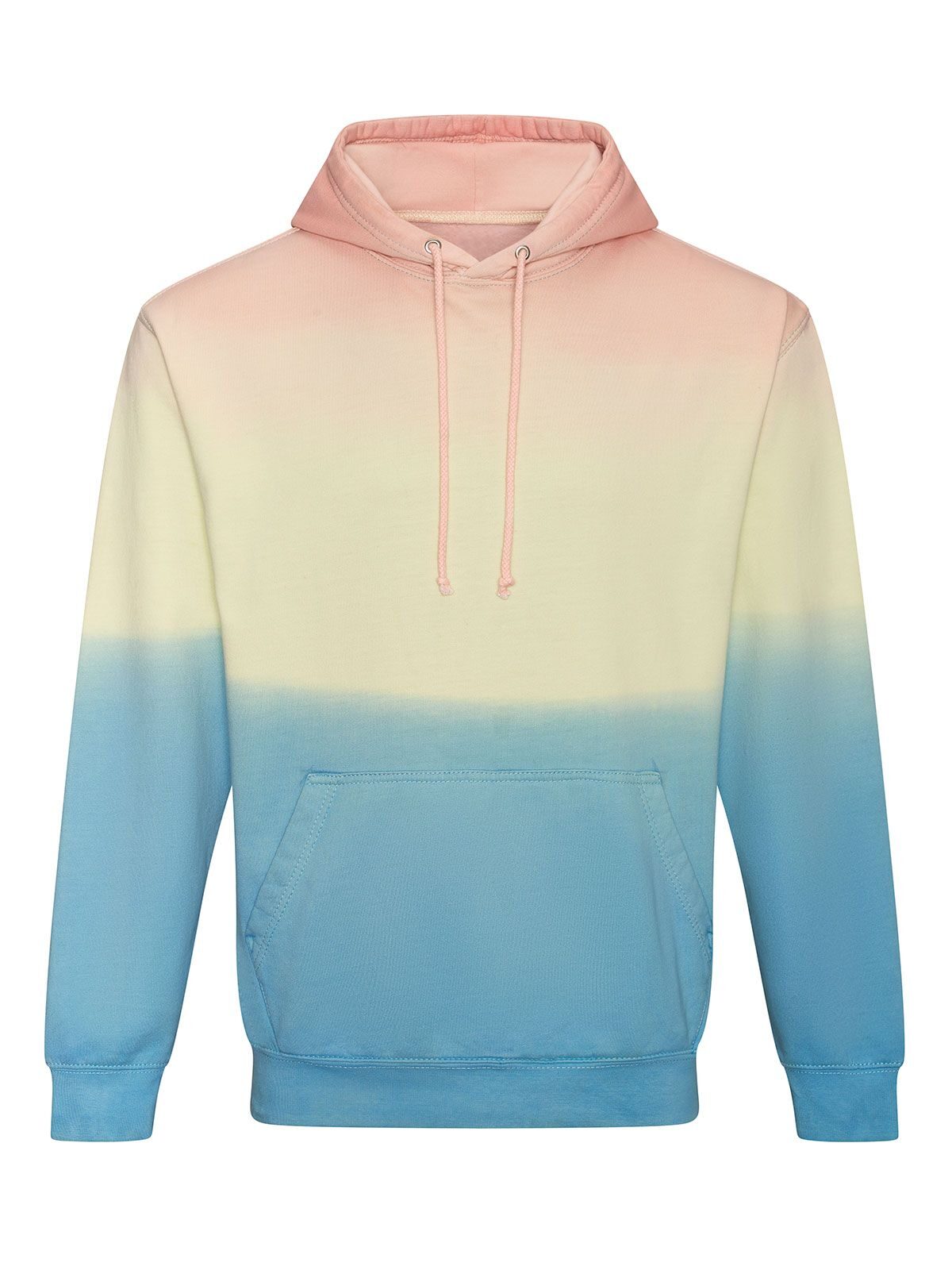 AWDis Tie-Dye Hoodie Herren Sweatshirt / Hoodie – Just Hoods by AWDis – Farbe pastel sunset dip – individuell veredelbar