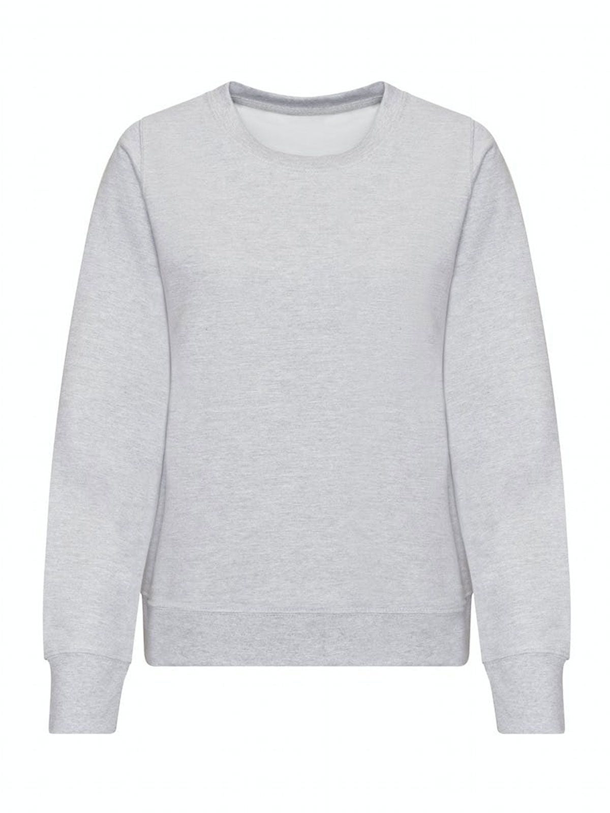 Awdis Sweat Damen Sweatshirt / Hoodie – Just Hoods by AWDis – Farbe heather grey – individuell veredelbar