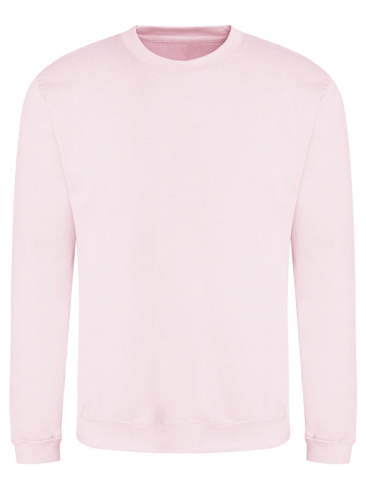 AWDis Sweat Herren Sweatshirt / Hoodie – Just Hoods by AWDis – Farbe baby pink – individuell veredelbar