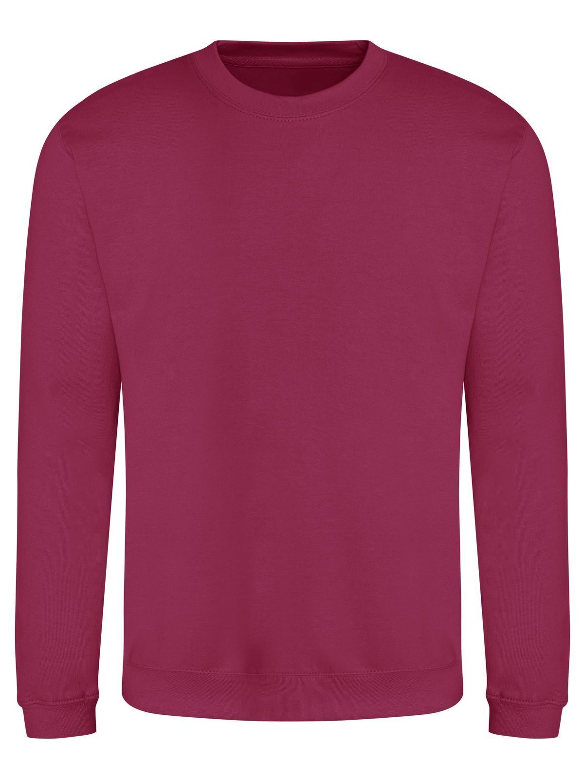 AWDis Sweat Herren Sweatshirt / Hoodie – Just Hoods by AWDis – Farbe cranberry – individuell veredelbar