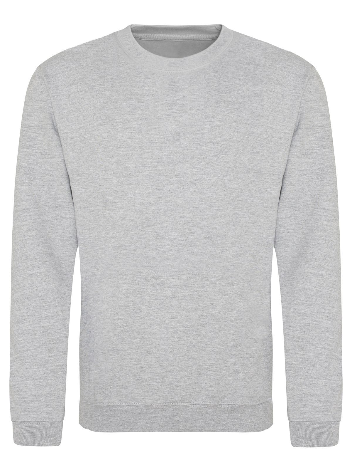 AWDis Sweat Herren Sweatshirt / Hoodie – Just Hoods by AWDis – Farbe heather grey – individuell veredelbar