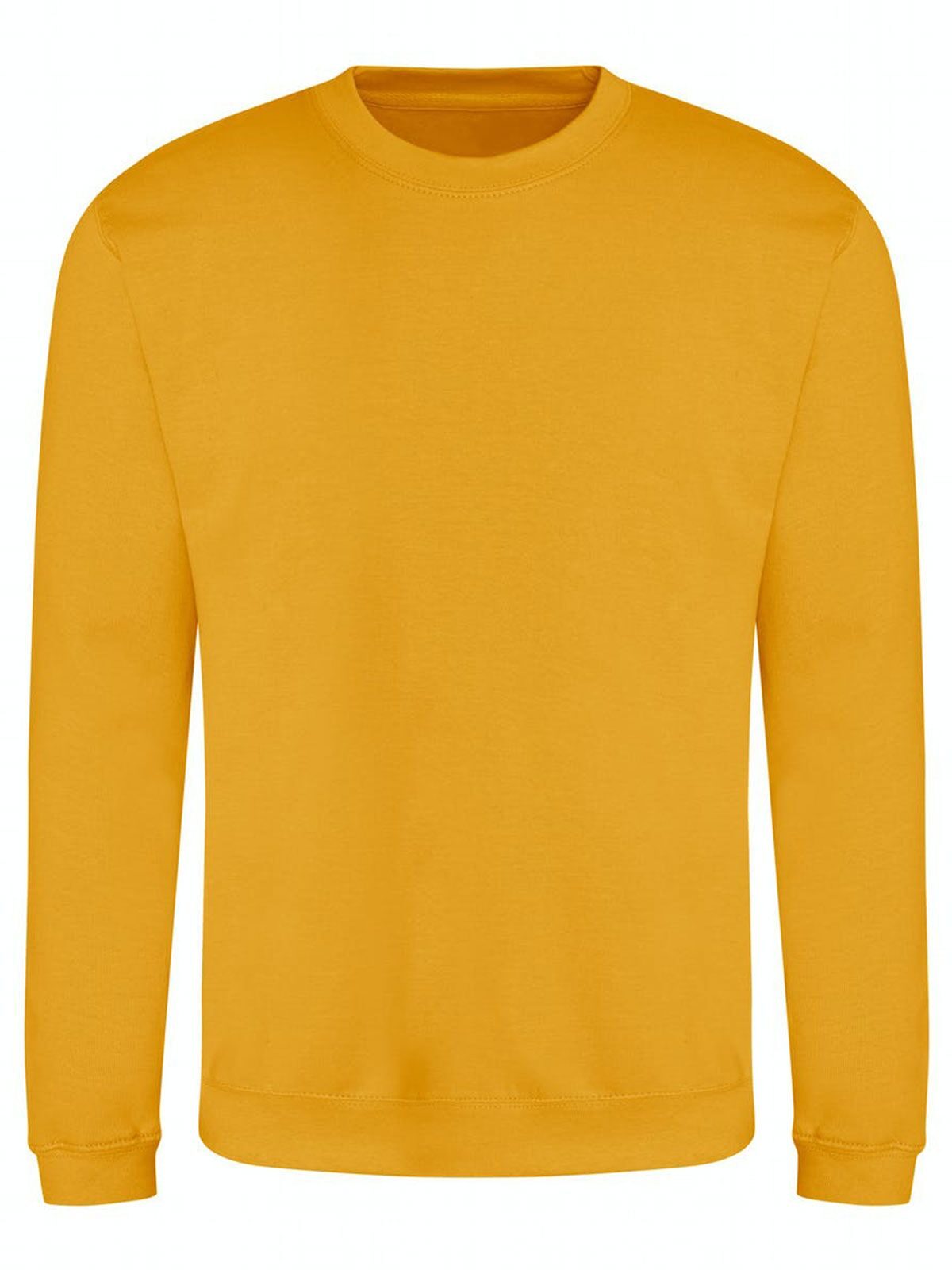 AWDis Sweat Herren Sweatshirt / Hoodie – Just Hoods by AWDis – Farbe Senf – individuell veredelbar