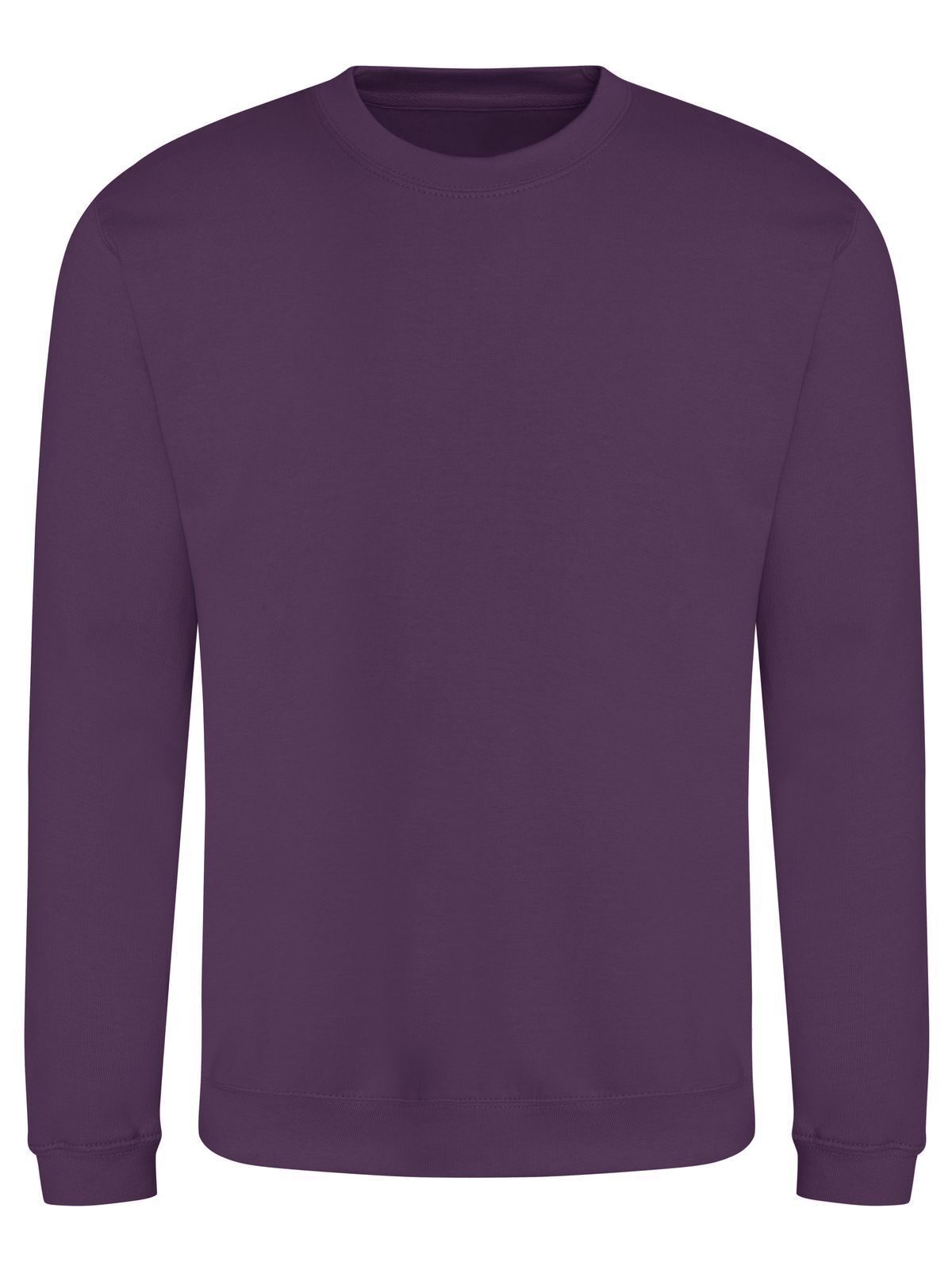 AWDis Sweat Herren Sweatshirt / Hoodie – Just Hoods by AWDis – Farbe plum – individuell veredelbar