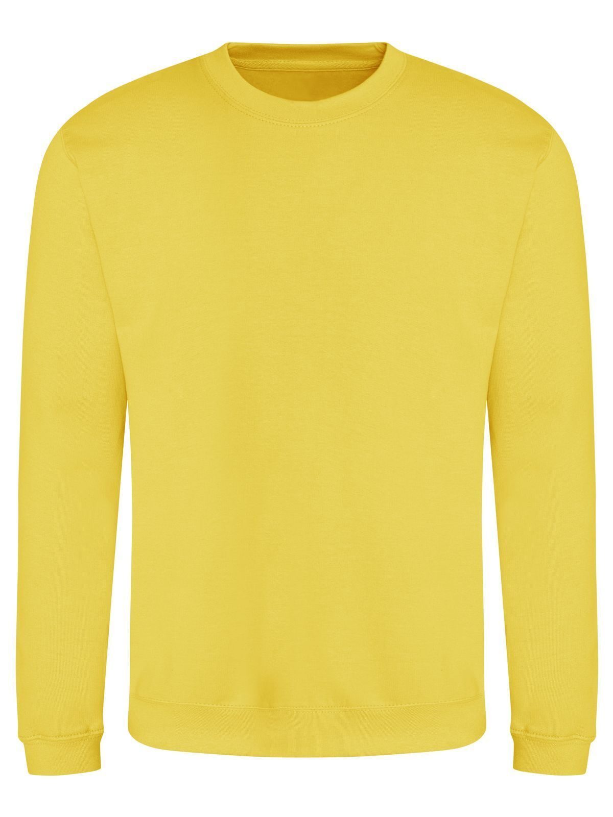 AWDis Sweat Herren Sweatshirt / Hoodie – Just Hoods by AWDis – Farbe sun yellow – individuell veredelbar