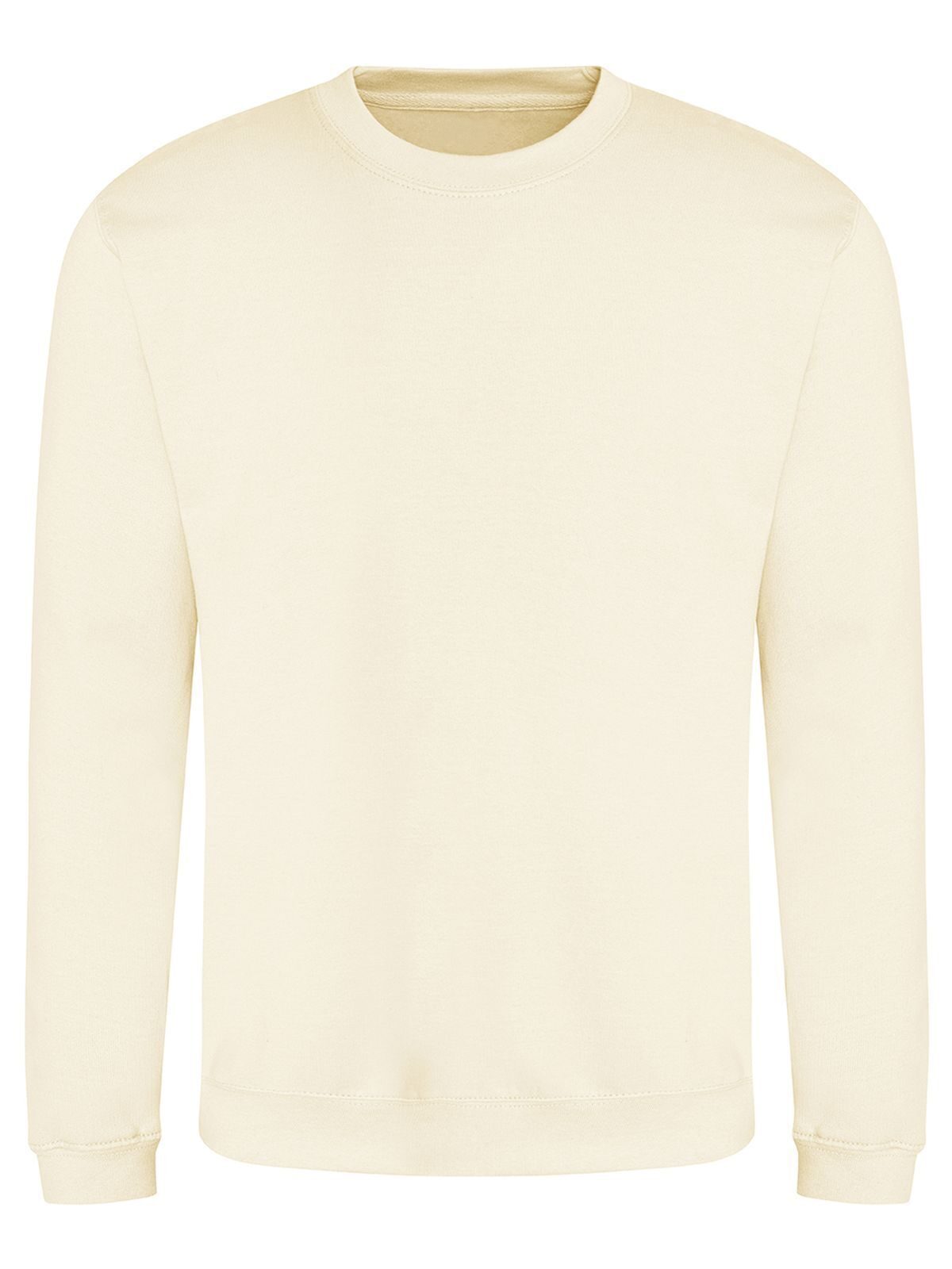 AWDis Sweat Herren Sweatshirt / Hoodie – Just Hoods by AWDis – Farbe vanilla milkshake – individuell veredelbar