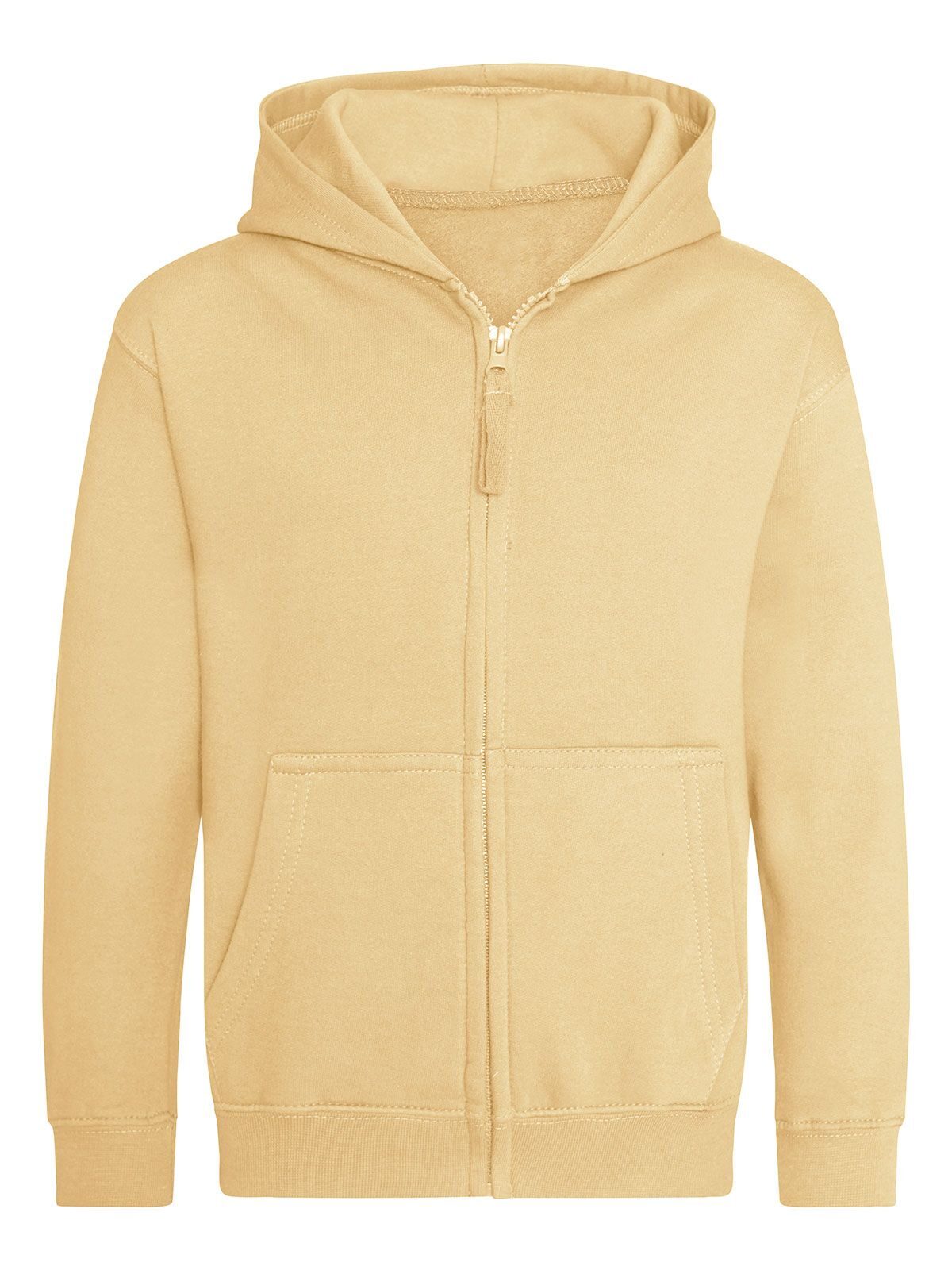 Zoodie Kinder Sweatshirt / Hoodie – Just Hoods by AWDis – Farbe desert sand – individuell veredelbar