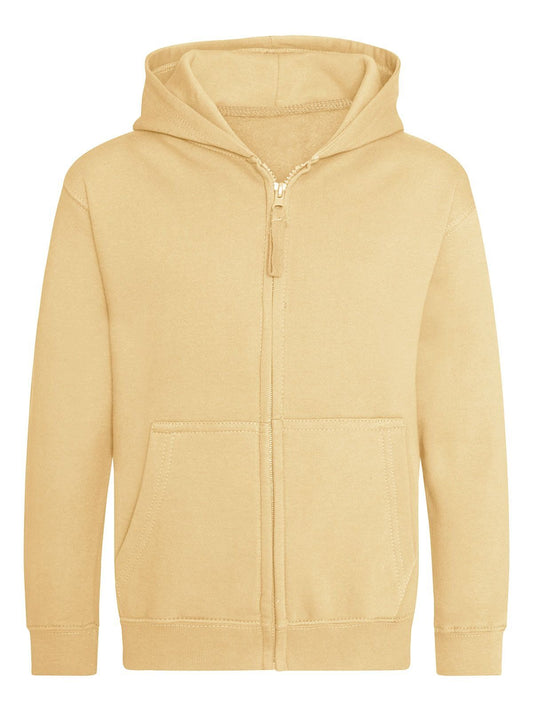 Zoodie Kinder Sweatshirt / Hoodie – Just Hoods by AWDis – Farbe desert sand – individuell veredelbar