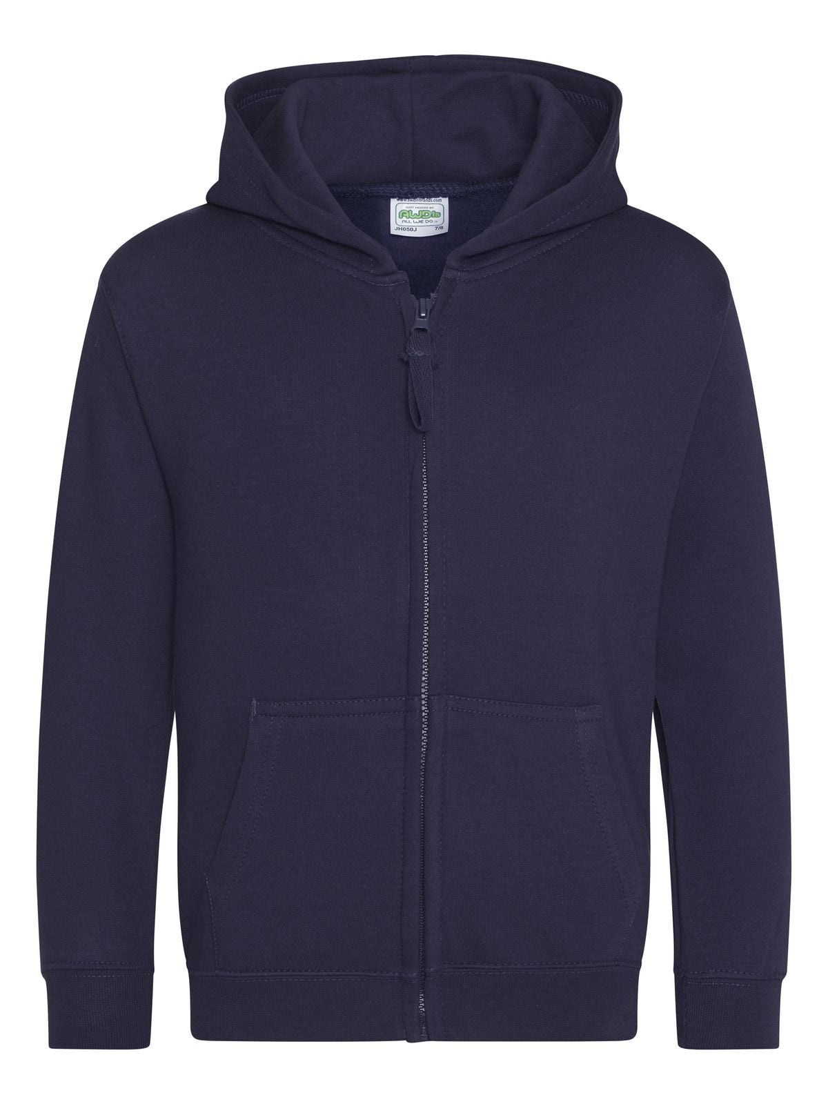 Zoodie Kinder Sweatshirt / Hoodie – Just Hoods by AWDis – Farbe new french navy – individuell veredelbar