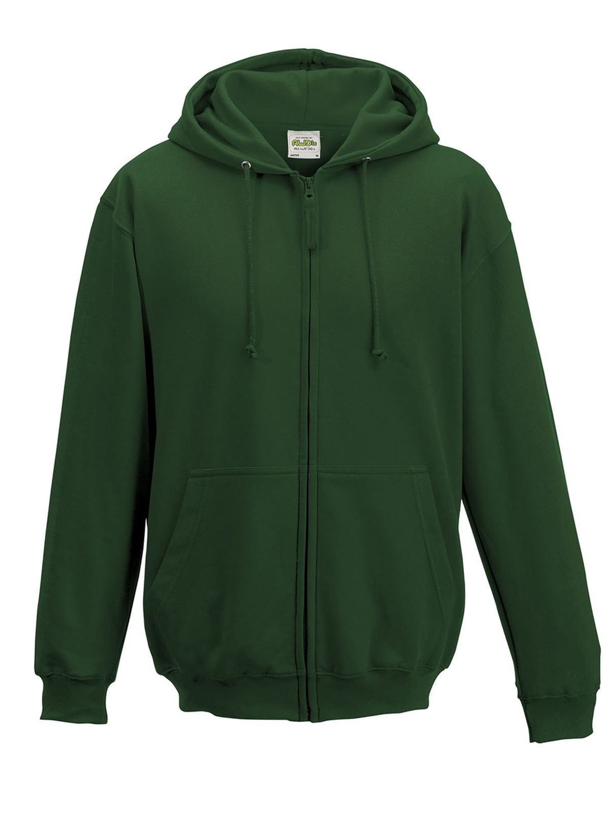 Zoodie Sweatshirt / Hoodie – Just Hoods by AWDis – Farbe bottle green – individuell veredelbar