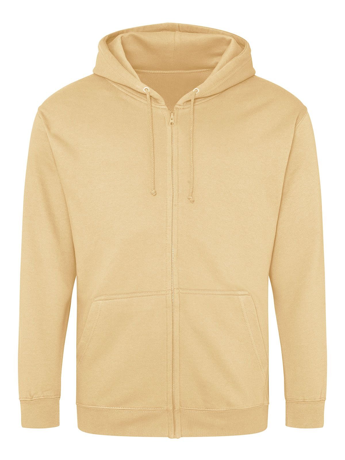 Zoodie Sweatshirt / Hoodie – Just Hoods by AWDis – Farbe desert sand – individuell veredelbar