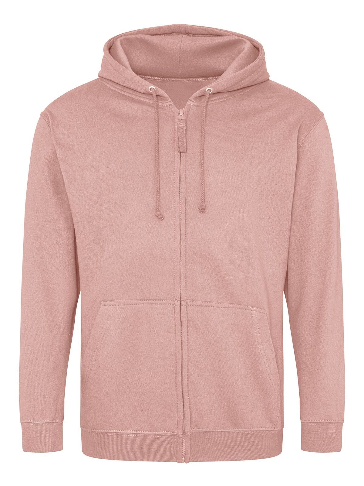 Zoodie Sweatshirt / Hoodie – Just Hoods by AWDis – Farbe dusty pink – individuell veredelbar