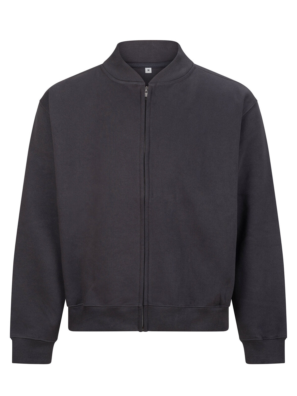 Signature Heavyweight Bomber Sweat Herren Sweatshirt / Hoodie – Just Hoods by AWDis – Farbe solid charcoal – individuell veredelbar