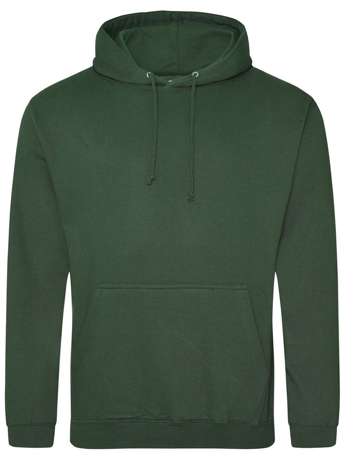 Organic Hoodie Herren Sweatshirt / Hoodie – Just Hoods by AWDis – Farbe bottle green – individuell veredelbar
