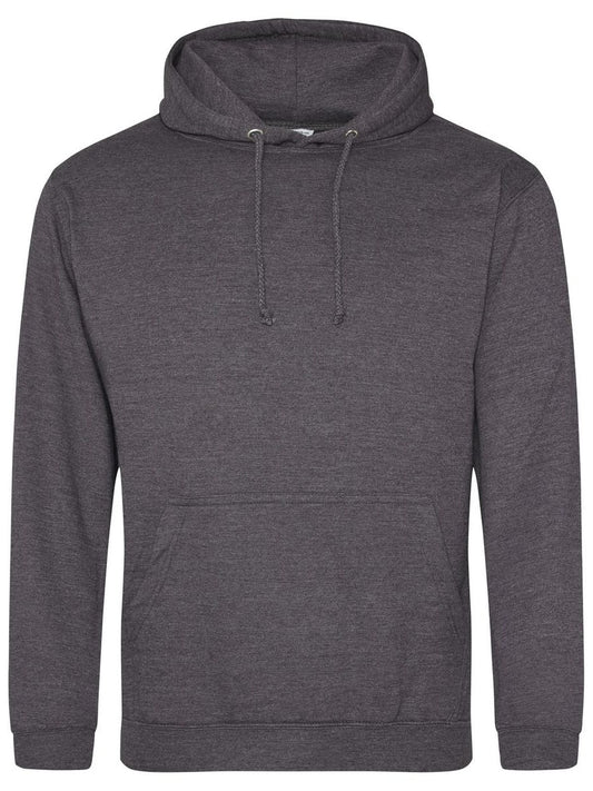 Organic Hoodie Herren Sweatshirt / Hoodie – Just Hoods by AWDis – Farbe Anthrazit – individuell veredelbar