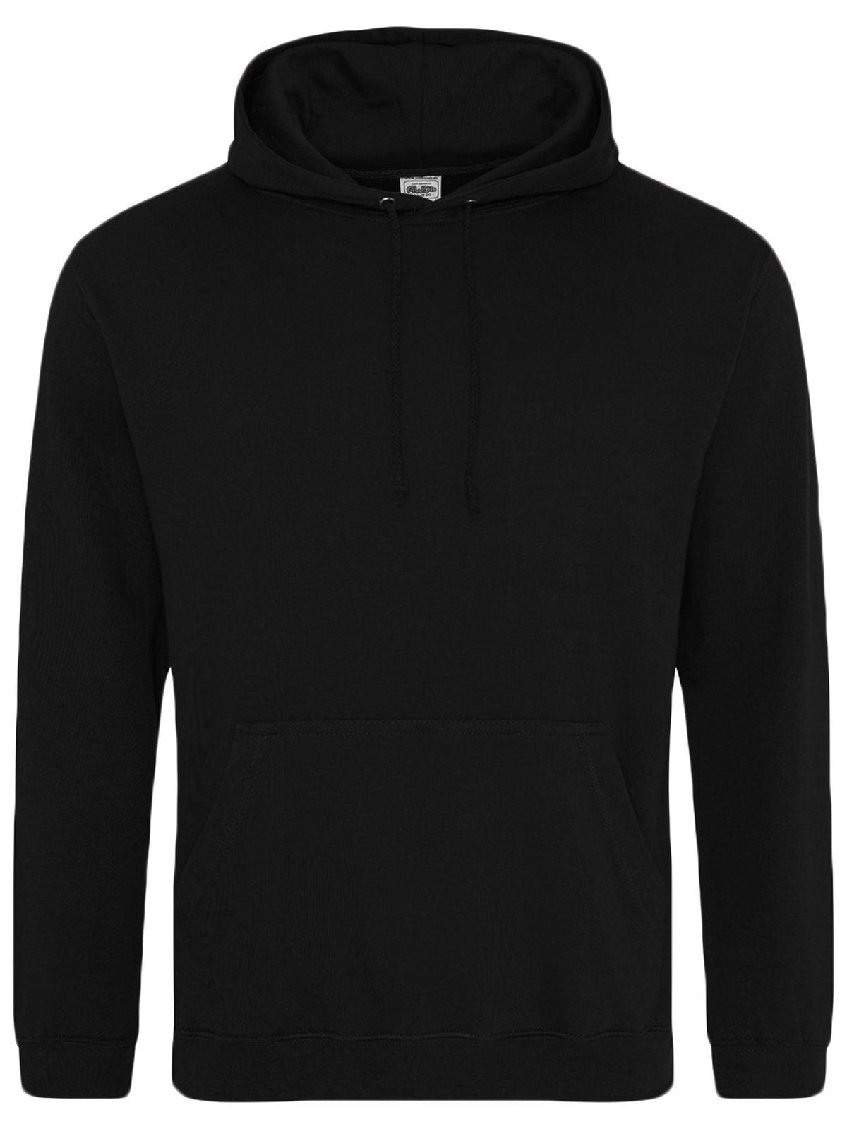 Organic Hoodie Herren Sweatshirt / Hoodie – Just Hoods by AWDis – Farbe deep black – individuell veredelbar