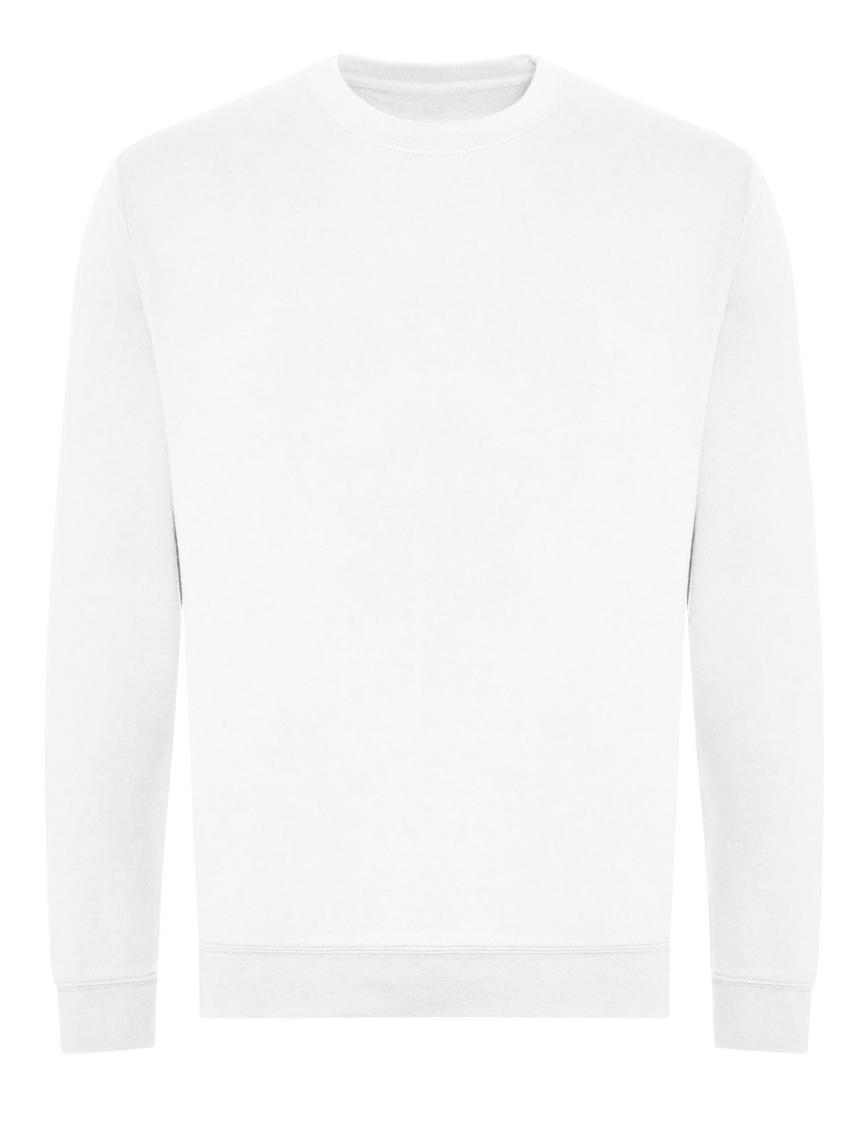 Organic Sweat Herren Sweatshirt / Hoodie – Just Hoods by AWDis – Farbe arctic white – individuell veredelbar