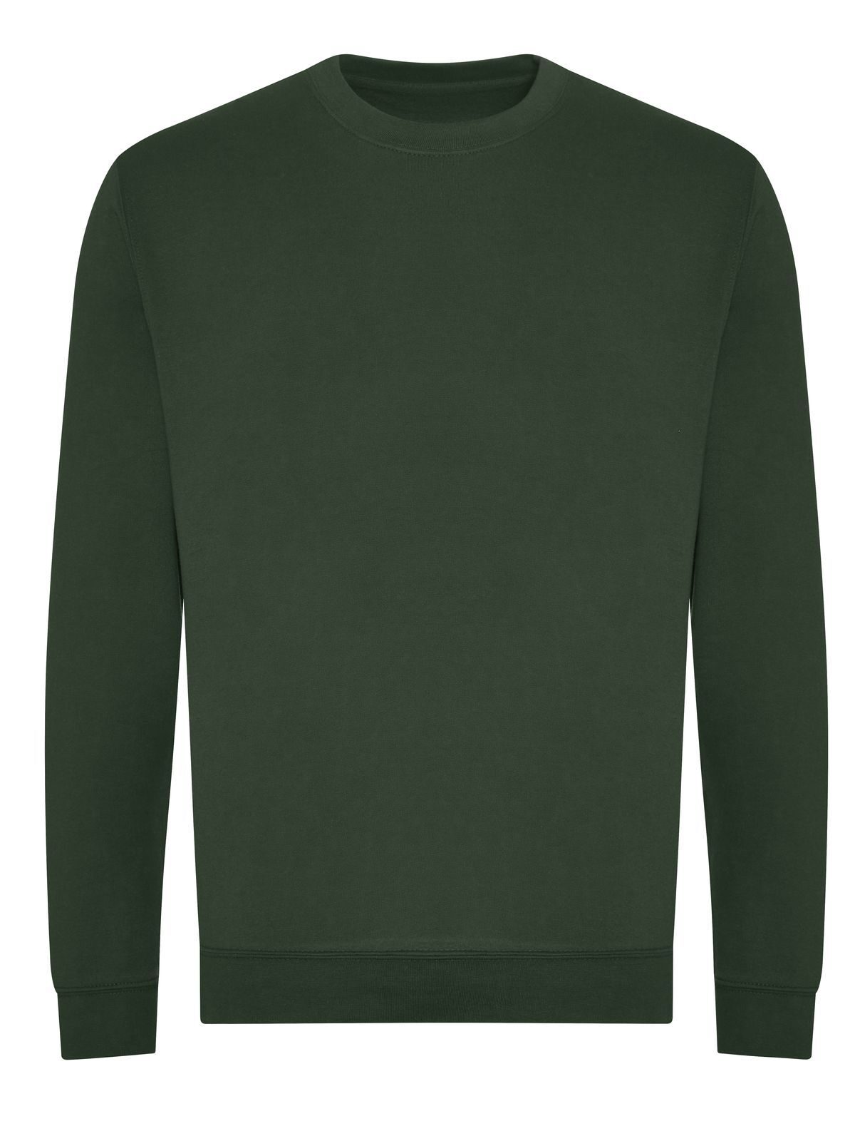 Organic Sweat Herren Sweatshirt / Hoodie – Just Hoods by AWDis – Farbe bottle green – individuell veredelbar