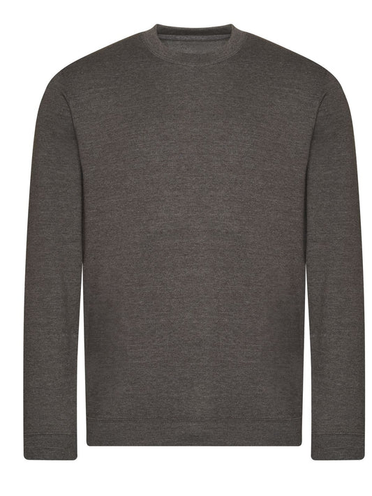 Organic Sweat Herren Sweatshirt / Hoodie – Just Hoods by AWDis – Farbe Anthrazit – individuell veredelbar