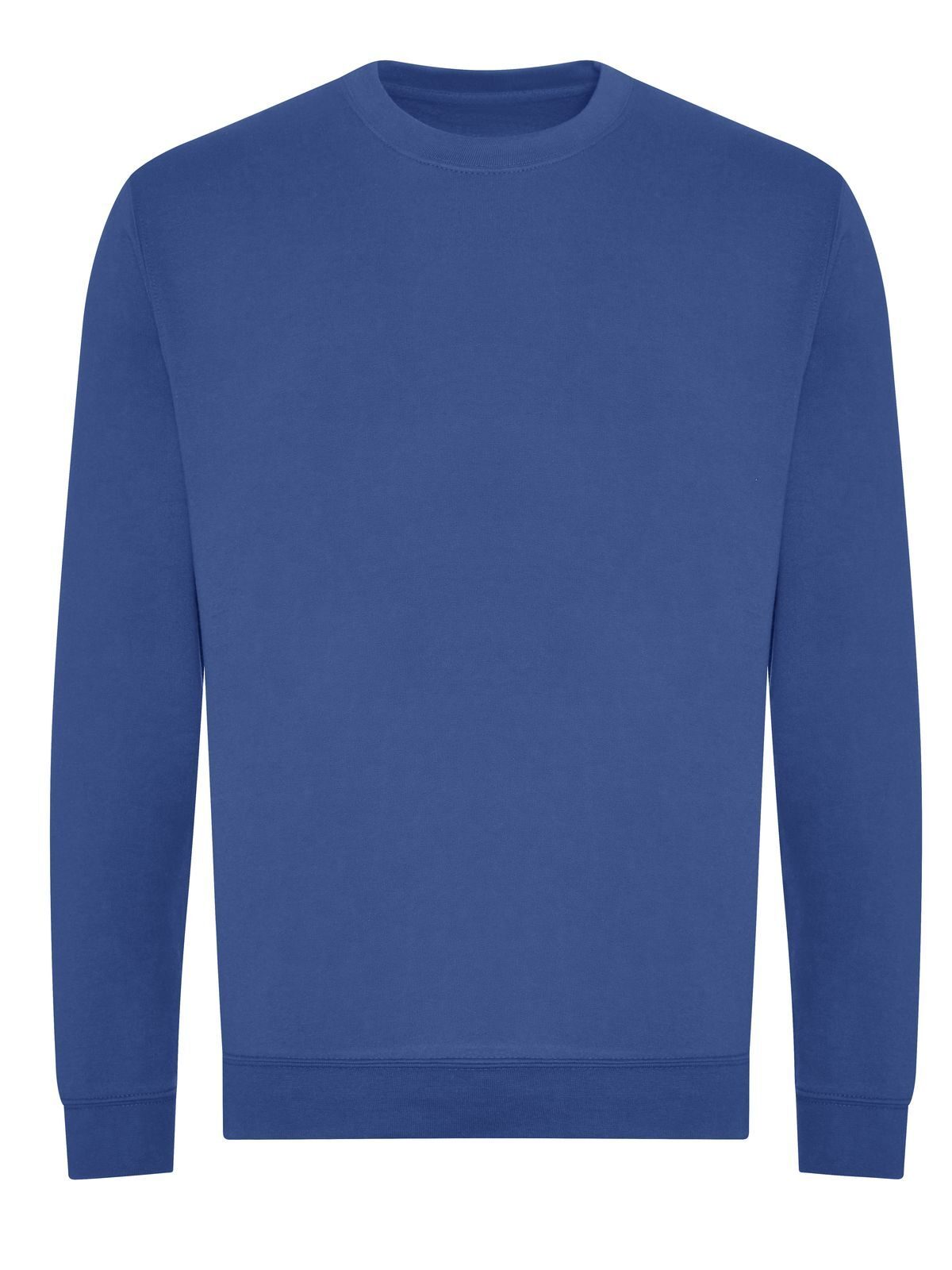 Organic Sweat Herren Sweatshirt / Hoodie – Just Hoods by AWDis – Farbe Royalblau – individuell veredelbar