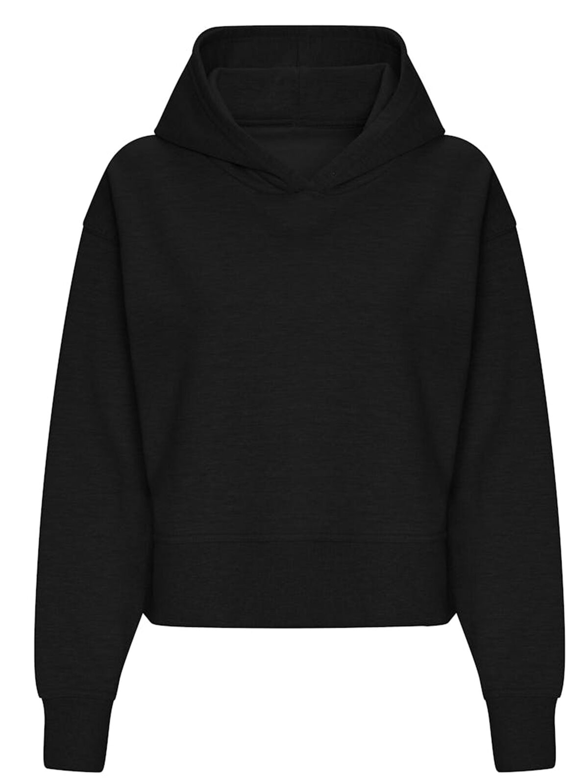 Relaxed Hoodie Damen Sweatshirt / Hoodie – Just Hoods by AWDis – Farbe deep black – individuell veredelbar